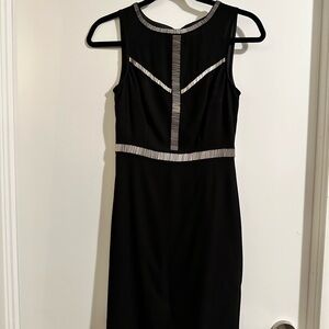 Guess by Marciano Black Sheath Midi Dress